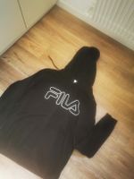 Schwarzer Fila Hoodie - L - Top Zustand für den Herbst!