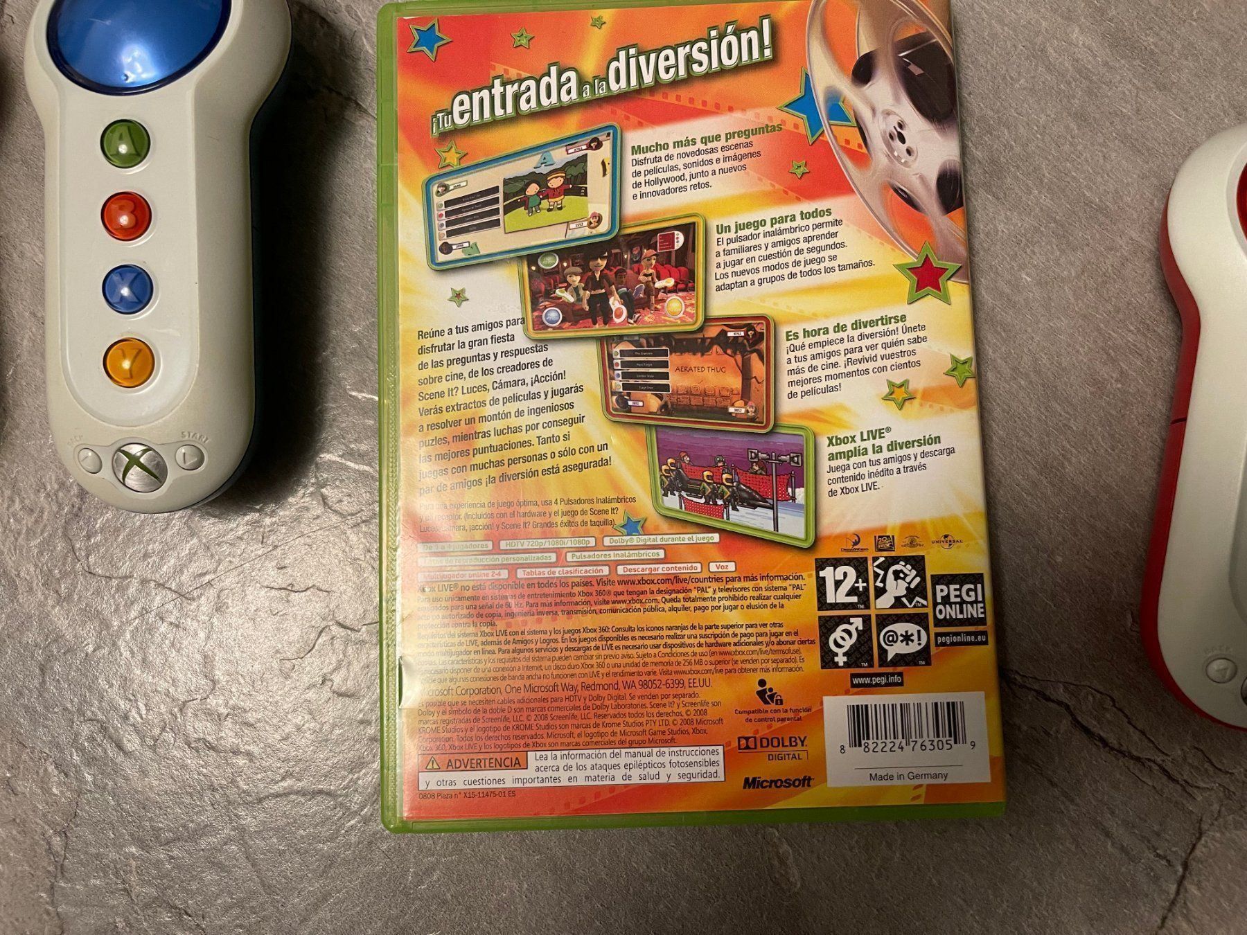 Microsoft Giochi: Xbox 360 auf Spanisch mit 4 Controller – Usato da Arisdorf venduto da comestibles 2