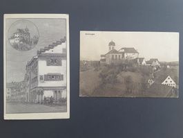 AK Grüningen ZH , 1912/1928