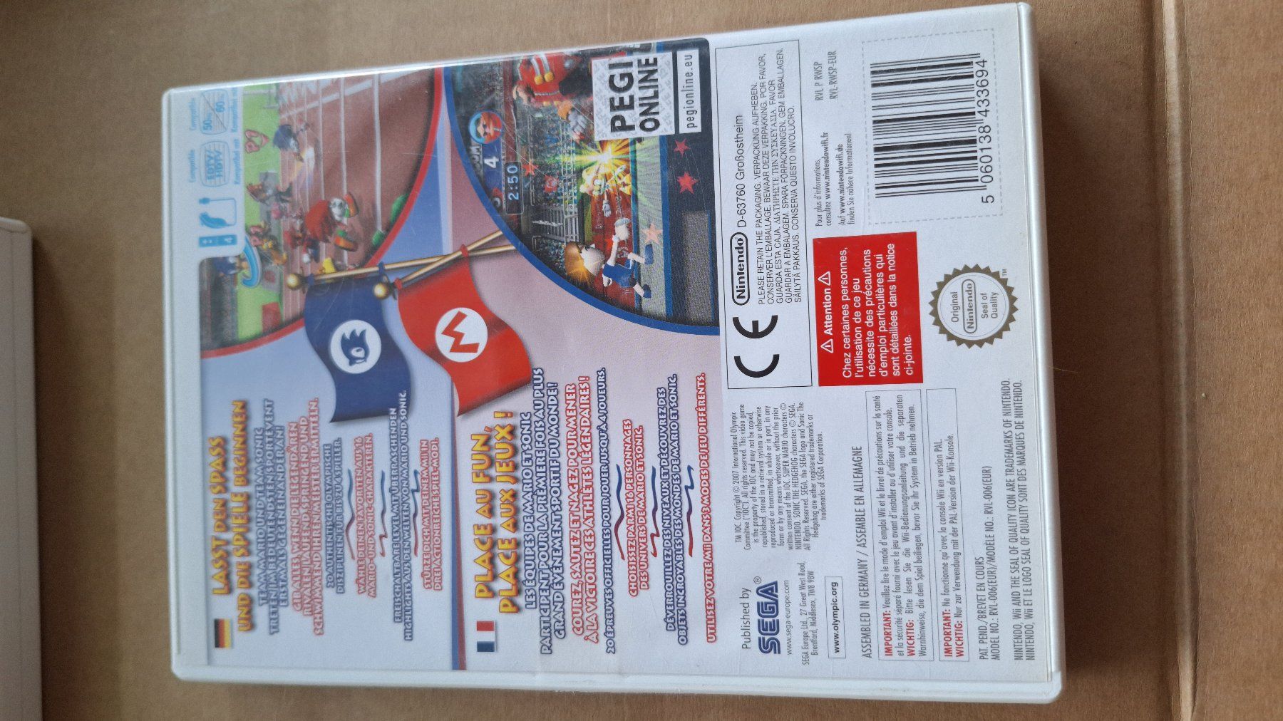 Giochi: Mario & Sonic at the Olympic Games - Wii – Usato da Altstätten SG venduto da GGsGameshop 1