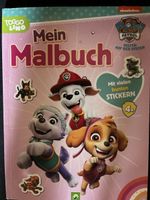 Paw Patrol Malbuch mit Sticker, neu, ideales Geschenk!