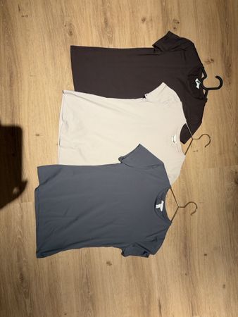 3 H&M T-Shirts Set in verschiedenen Farben Grösse M