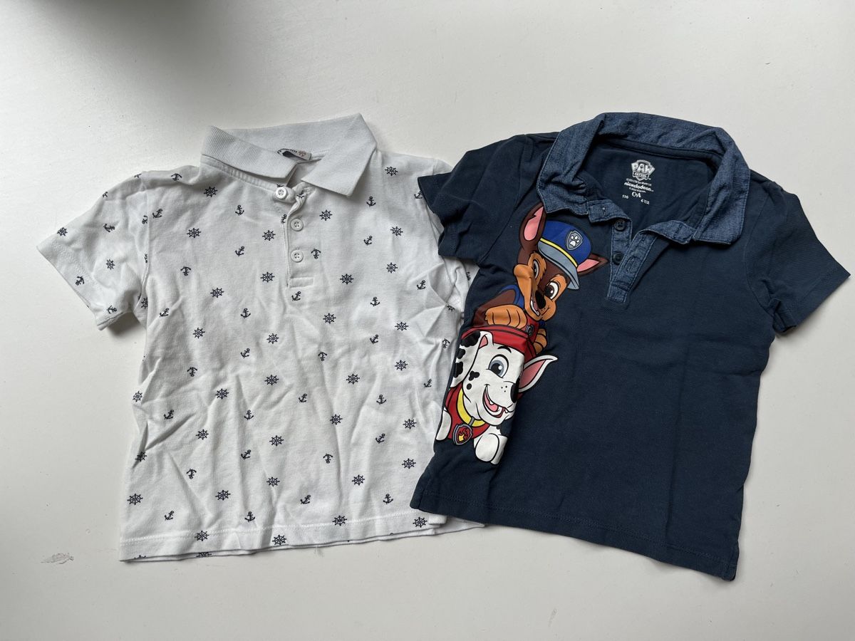 Camicie, T-shirt & Polo: 2 Shirts and 1 shorts, size 116 – Usato da Zürich venduto da Agave_Sue