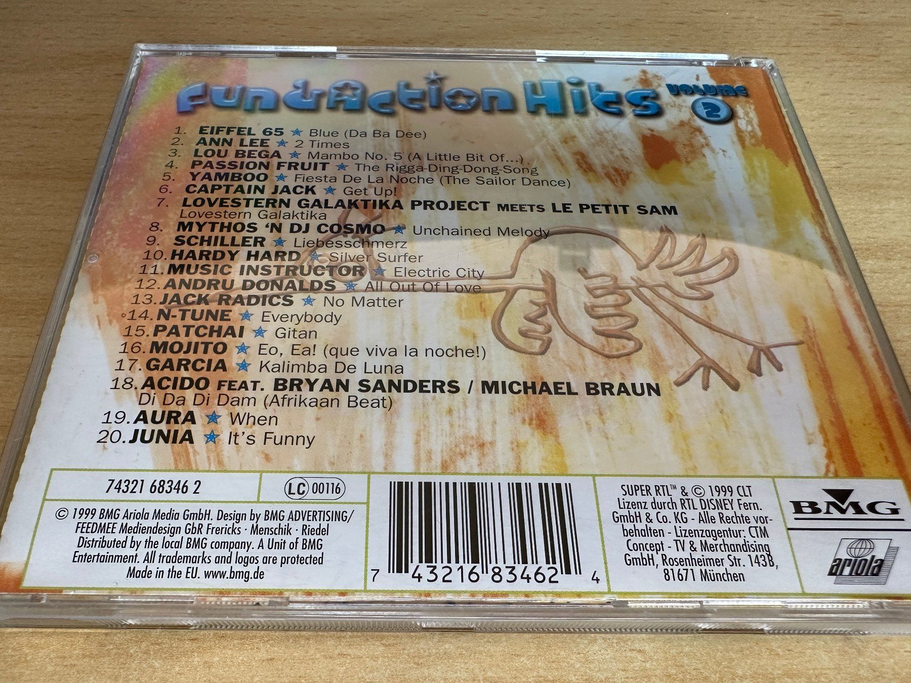 CD: Various – Fun & Action Hits Volume 2 – Usato da Rikon im Tösstal venduto da Alpenmutz 1