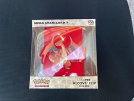 Pokemon Mega Charizard Y - Ultra Pro Alcove Flip Deck Box