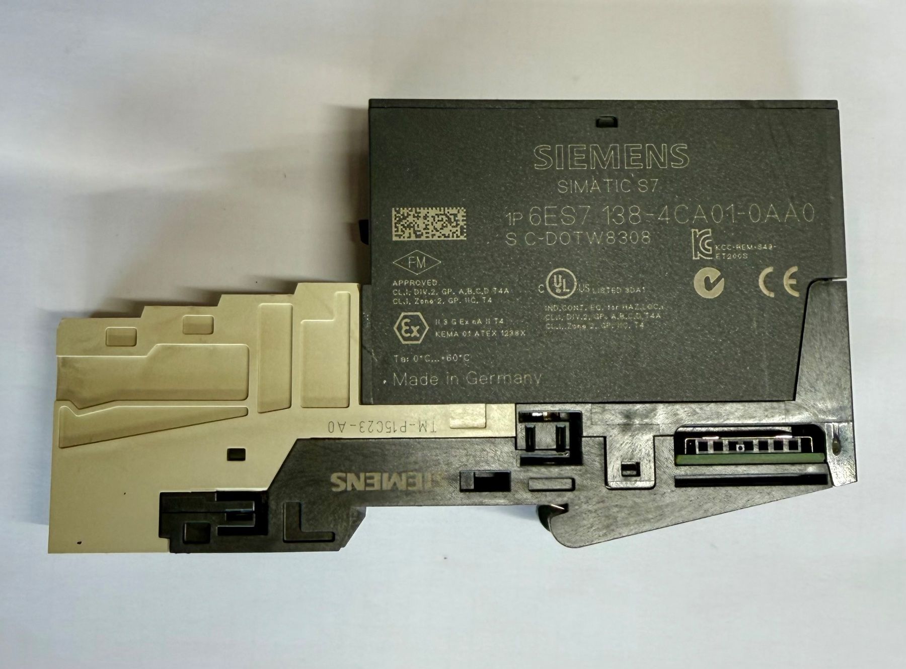 Siemens Componenti elettronici: Siemens Simatic S7 - ET200S, 6ES7 138-4CA01-0AA0, PM-E – Usato da Dintikon venduto da Baddaru 1