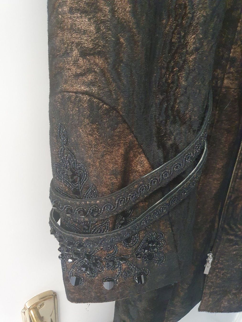 Cappotti: Leder/Lammfellmantel Gr. 38 – Nuovo (secondo la descrizione) da Basel venduto da lilavintage 3