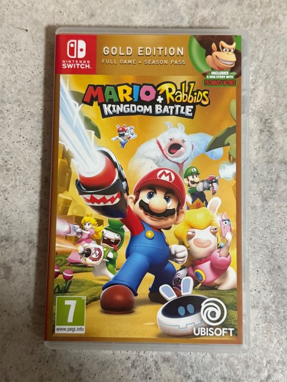 Mario Rabbids Kingdom Battle Gold Edition Nintendo Switch Kaufen Auf Ricardo