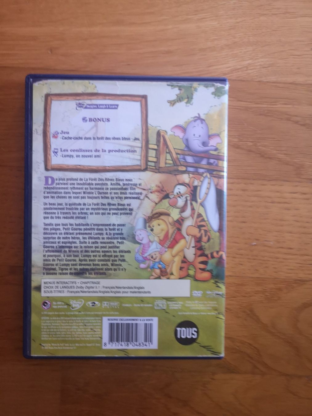Tutti i DVDs: Winnie l'ourson et l'éléphant – Usato da Biel/Bienne venduto da Milly13 1