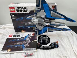 LEGO Mandalorian Starfighter 75316 Star Wars Set inkl. Stand