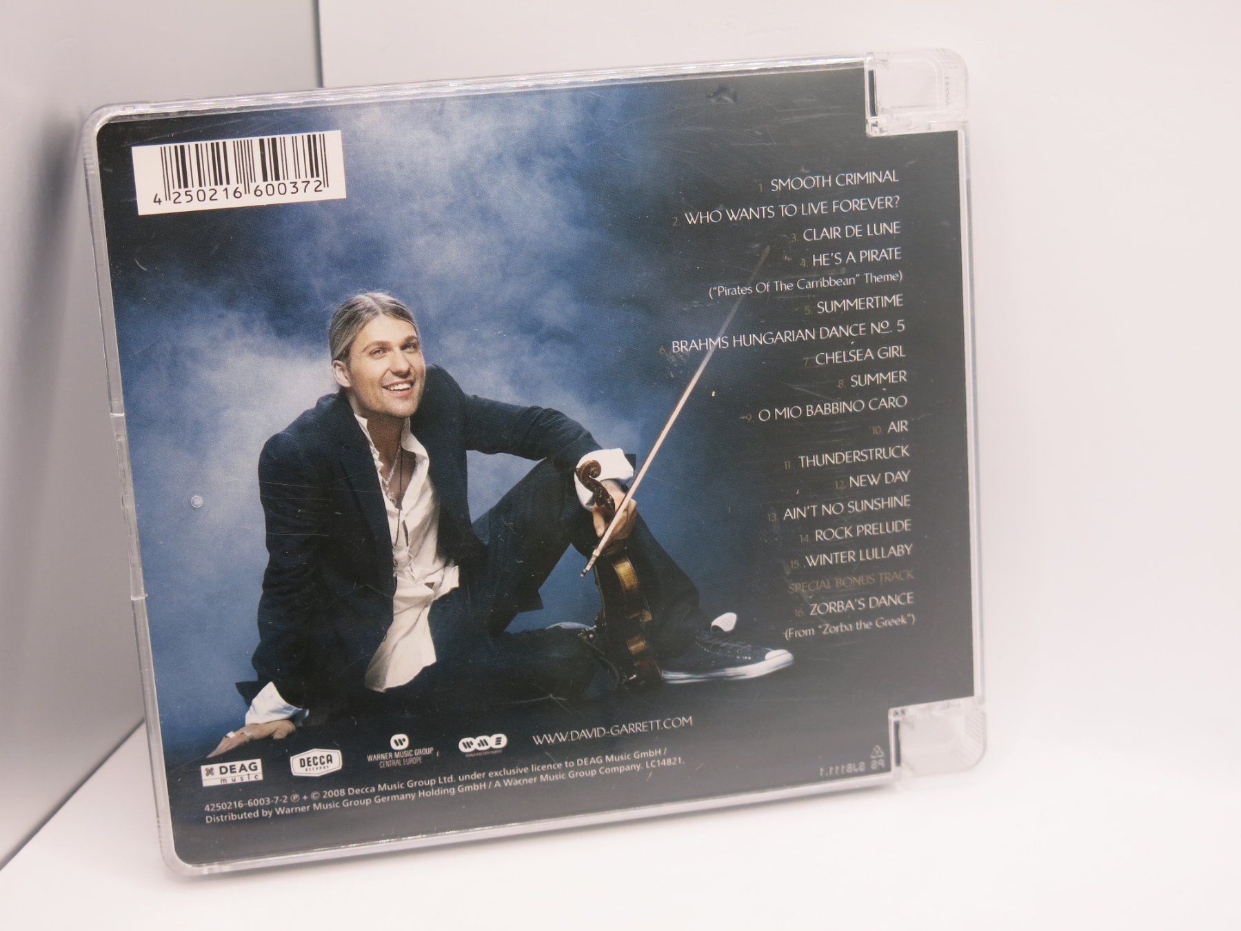 CDs: CD David Garrett – Encore – D'occasion à Ernetschwil par luisvonerni 2