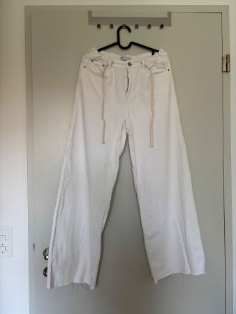 Primark weisse Wide-Leg-Jeans /Grösse 36