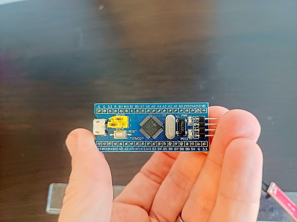 STM32F103C6T6 microcontroller mit USB serial Adapter | Kaufen auf Ricardo