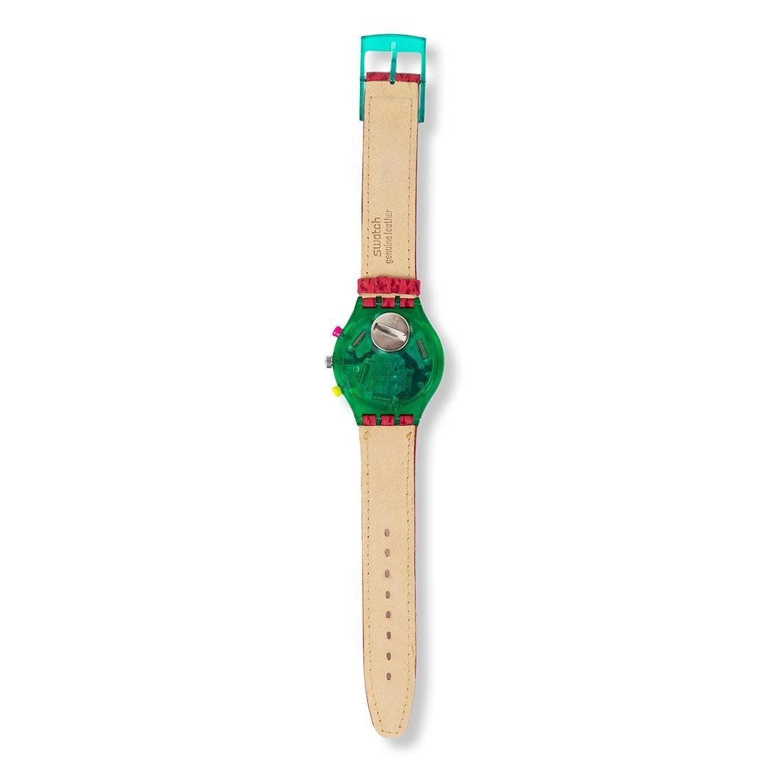 Swatch Orologi: Swatch Chrono Pink Springs SCL103 - 1993 – Usato da Lugano venduto da Historianlugano 2