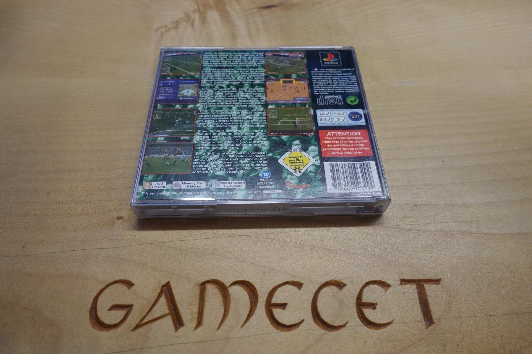 Sony Spiele: Striker '96 – Gebraucht aus Steinach von Gamecet 2