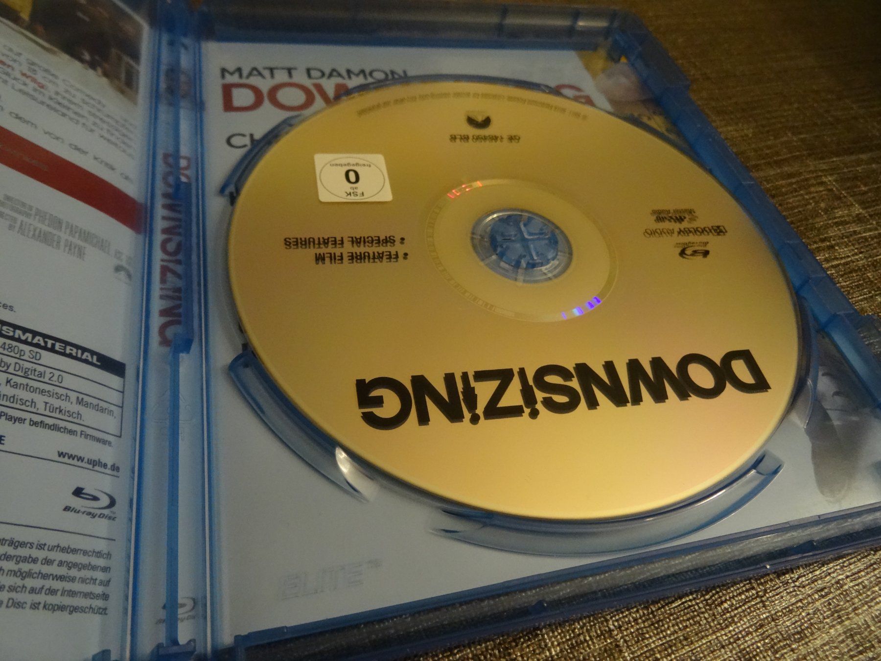 Tous les DVDs: Downsizing BLU-RAY – D'occasion à Olten par Disc-Verkauf 1