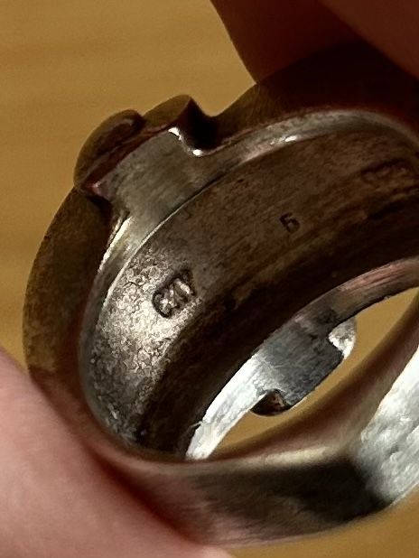 Anelli: Vintage Herzförmiger Ring – Usato da Bern venduto da Ilikebluegems 4