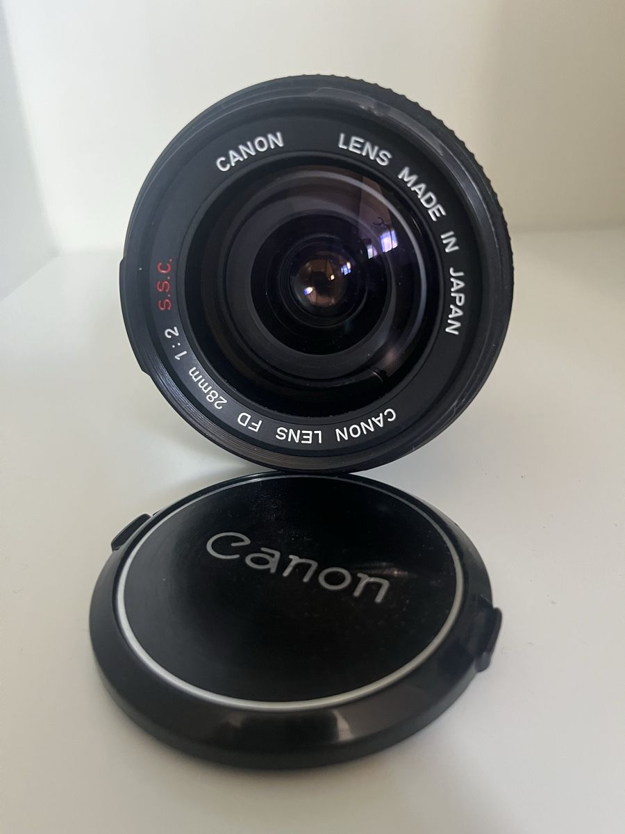 Canon Obiettivi: Canon FD 28mm 1:2.0 S.S.C. Weitwinkel-Objektiv – Usato da Allschwil venduto da mpant02 1