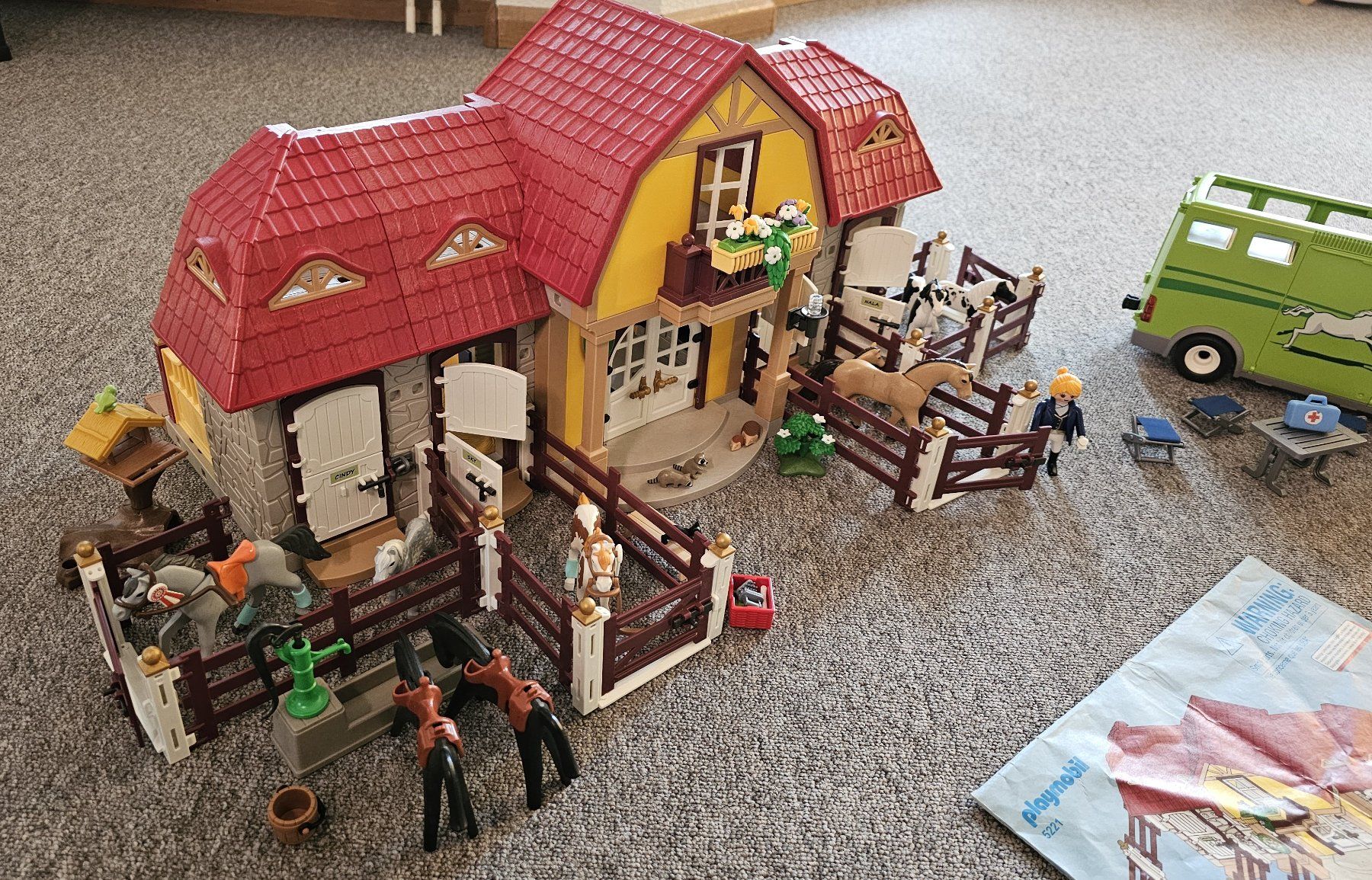 Playmobil Giocattoli: Playmobil Pferde-Ranch – Usato da Münchenstein venduto da Thomi61 1