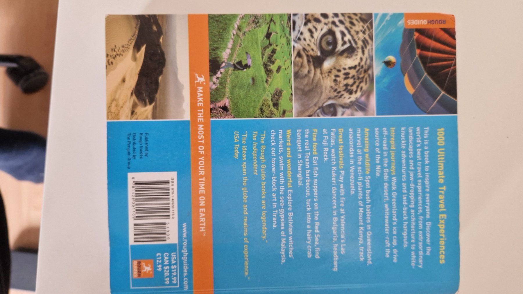 Livres: Reiseführer "1000 Ultimate Travel Experiences" – D'occasion à Zürich par Korhal 1