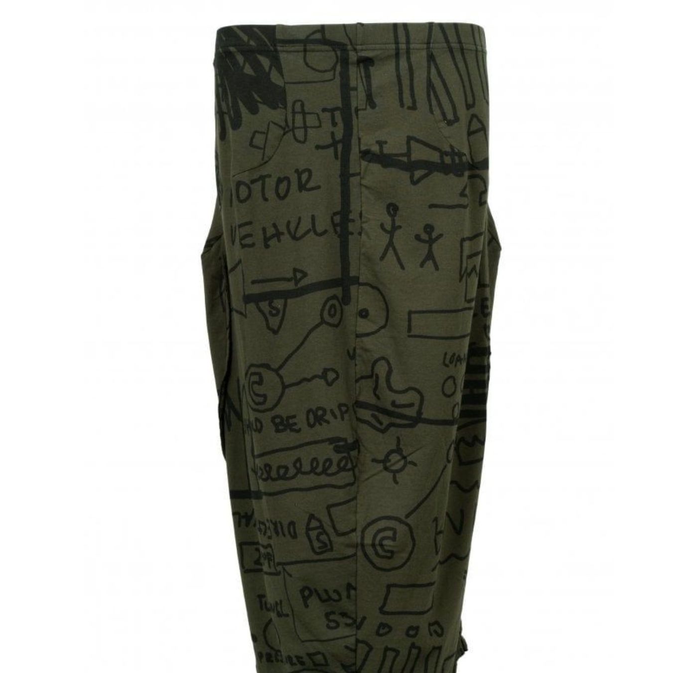 Rundholz Gonne: Rundholz Black Label Rock mit dunkelolivem Print – Usato da Zürich venduto da Konsumware 3