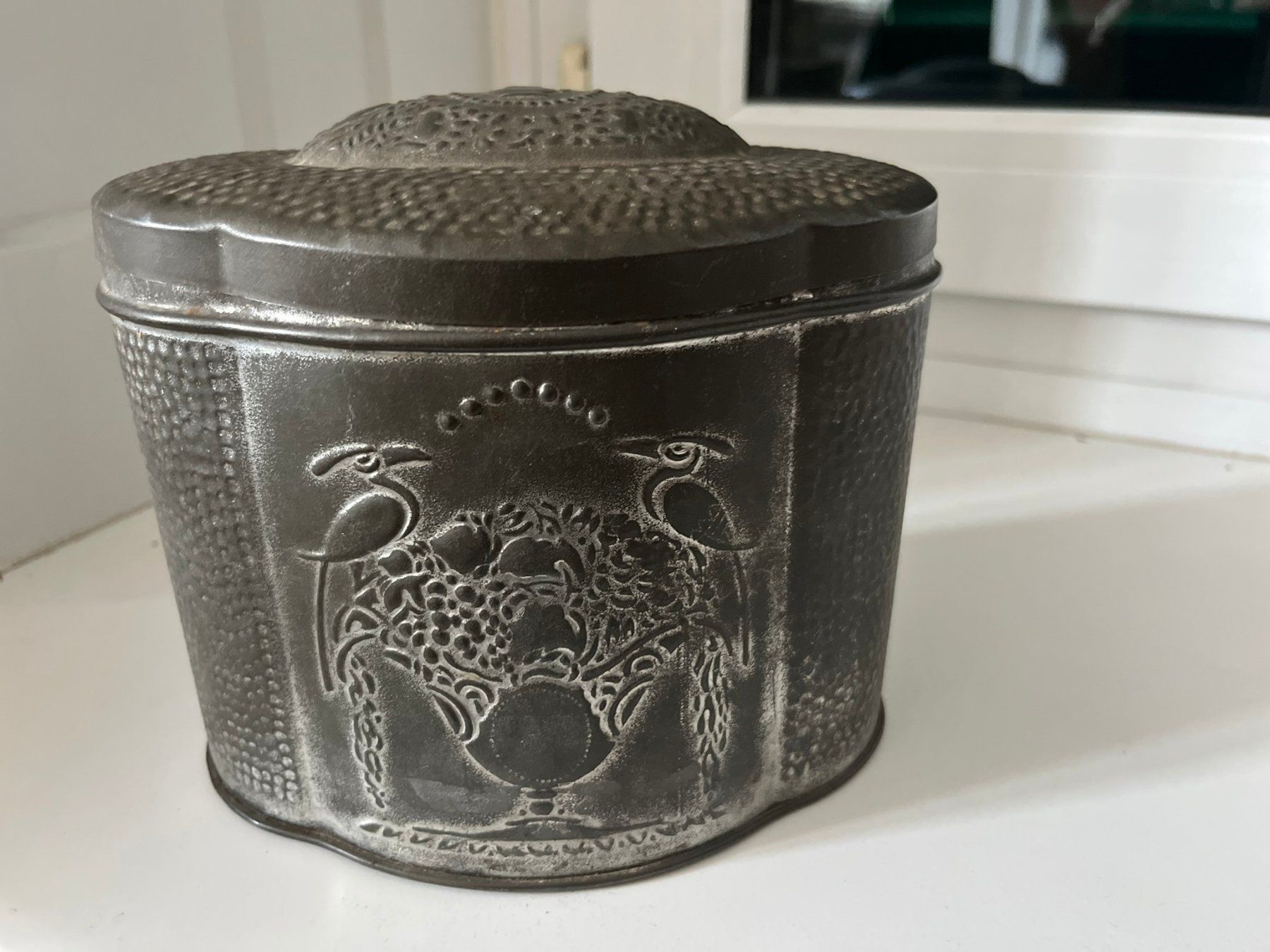 Contenitori & Simili: Antike Jugendstil-Kaffeedose Kaiser's Kaffee Blechdose, 1900 – Usato da Wädenswil venduto da Aniares2 3