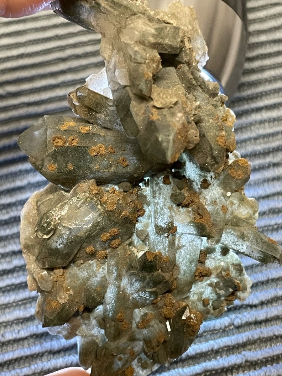 Minerali & Pietre curative: Quarz mit Chlorit – Nuovo (secondo la descrizione) da Rümlang venduto da euqinom16 1