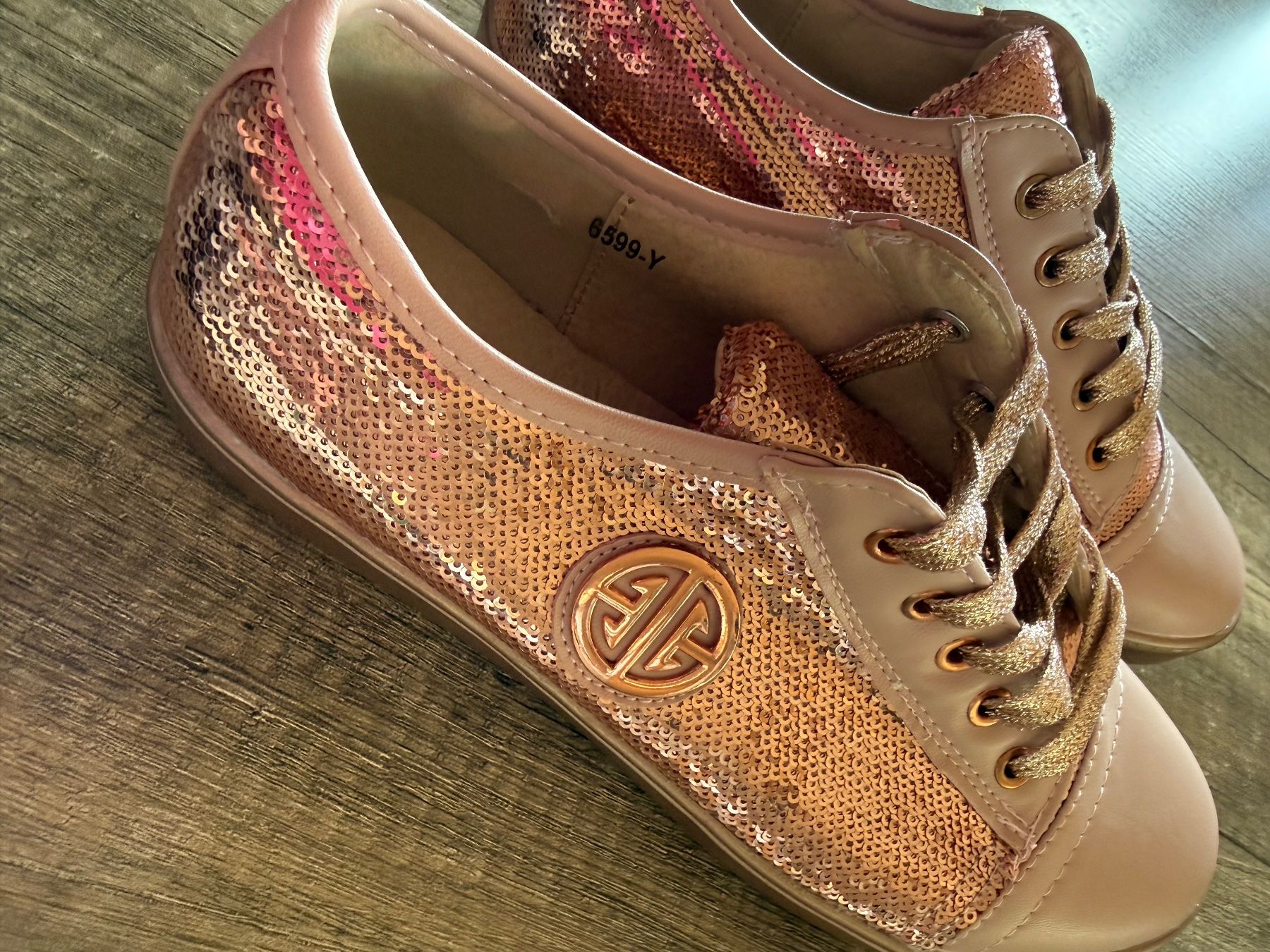 Scarpe da donna: Sneaker in Glitzeroptik – Nuovo (secondo la descrizione) da Sigriswil venduto da ck56 2