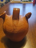 Petite chevrette en terre cuite 17 cm H
