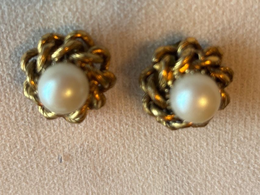 Orecchini pendenti & Orecchini a lobo: Vintage Ohrschmuck Clips – Usato da Thun venduto da Studi1974
