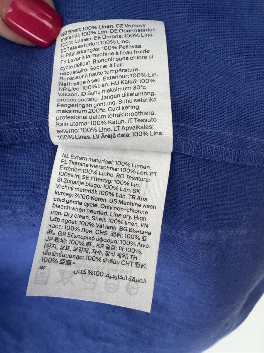 Cos Camicette: COS Leinenhemd, Gr. 36, neuwertig. – Nuovo (secondo la descrizione) da Zürich venduto da Guni_Closet 6