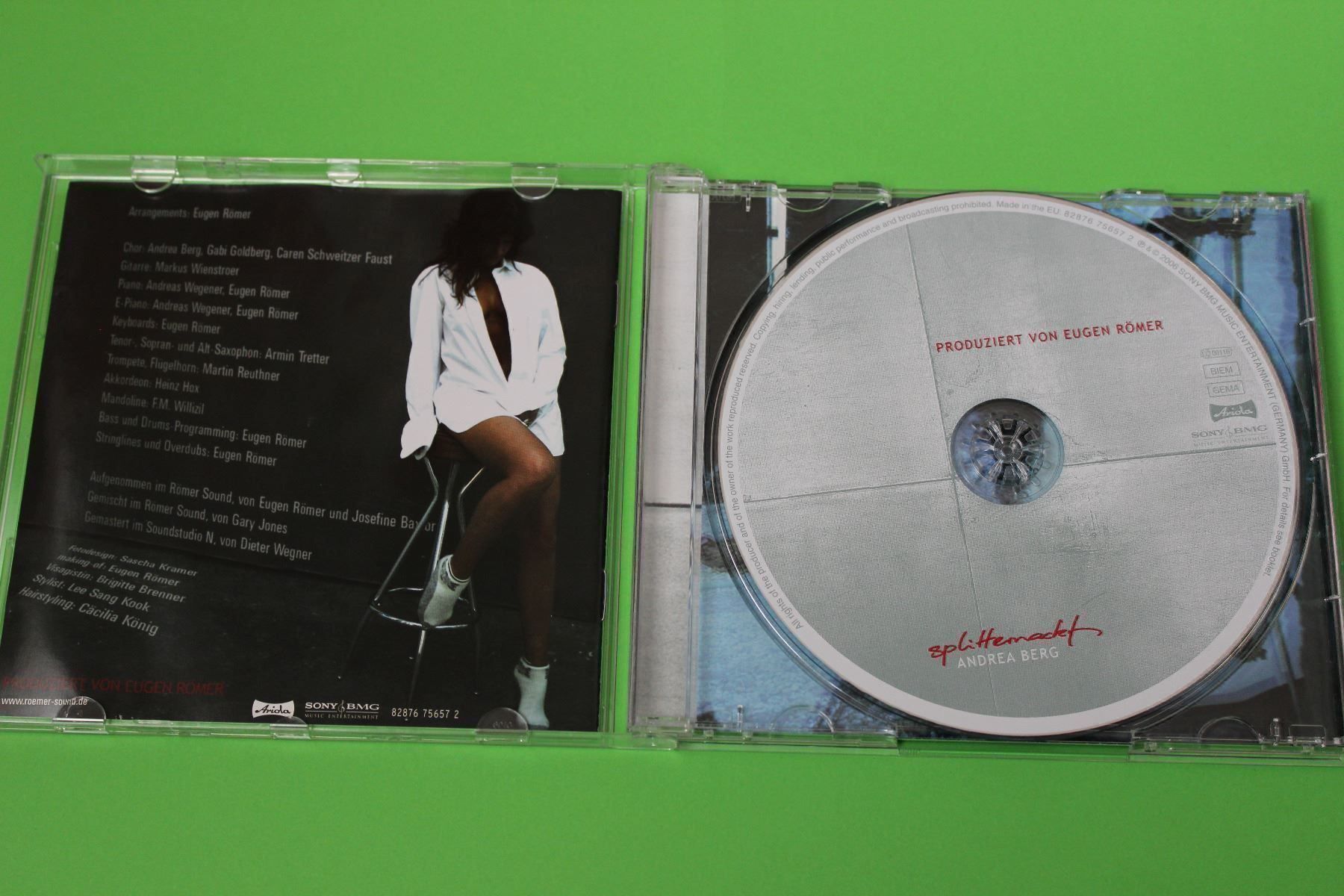 CDs: ANDREA BERG - SPLITTERNACKT CD 2006 – Gebraucht aus Tübach von JamesStone 2