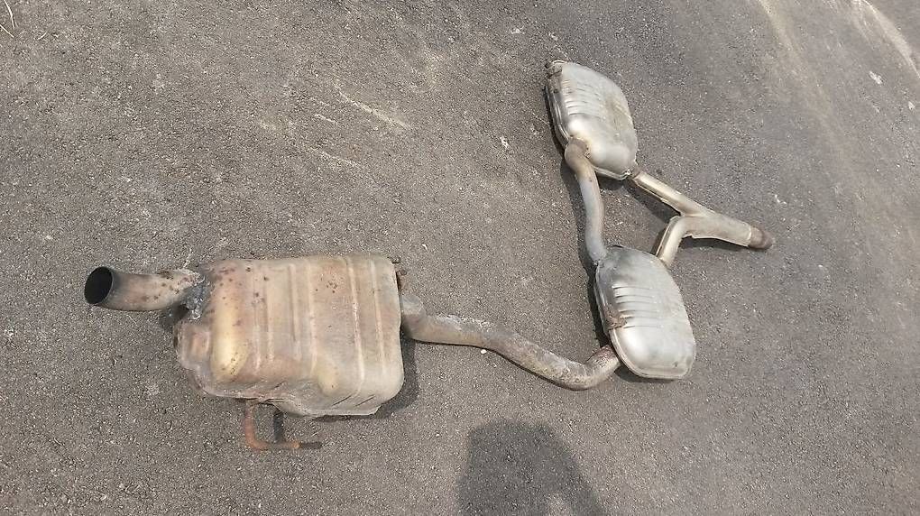 Sistemi di scarico: Echappement intermédiaire et final vw golf 3 syncro – Usato da avry devant pont venduto da nick18100 1