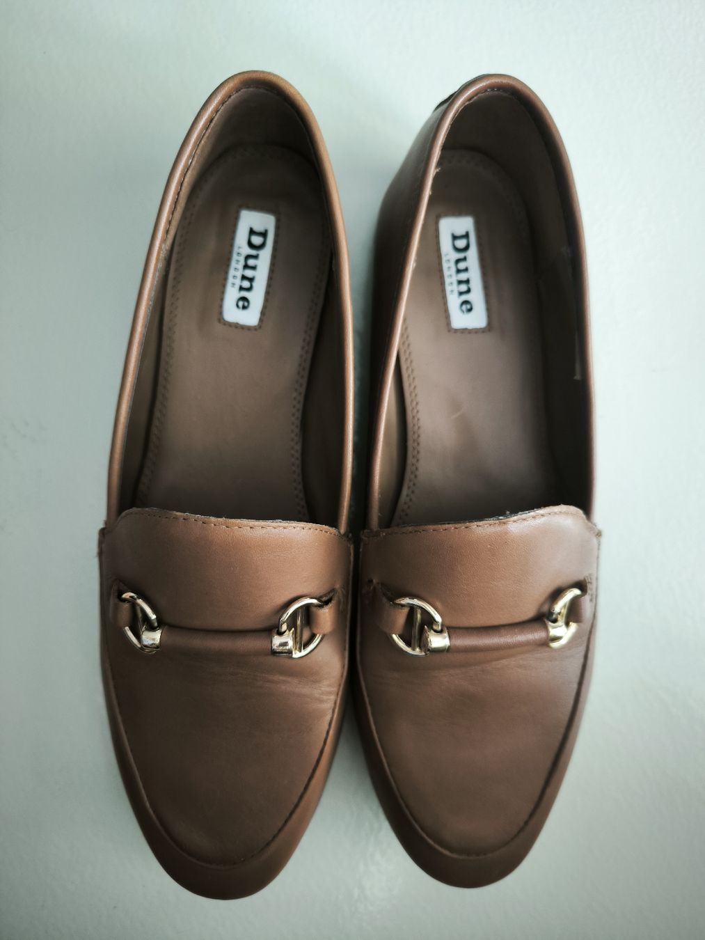 Dune London Scarpe da donna: Dune London Lederslipper, hellbraun, Größe 39 – Usato da Wallisellen venduto da C_DM 7
