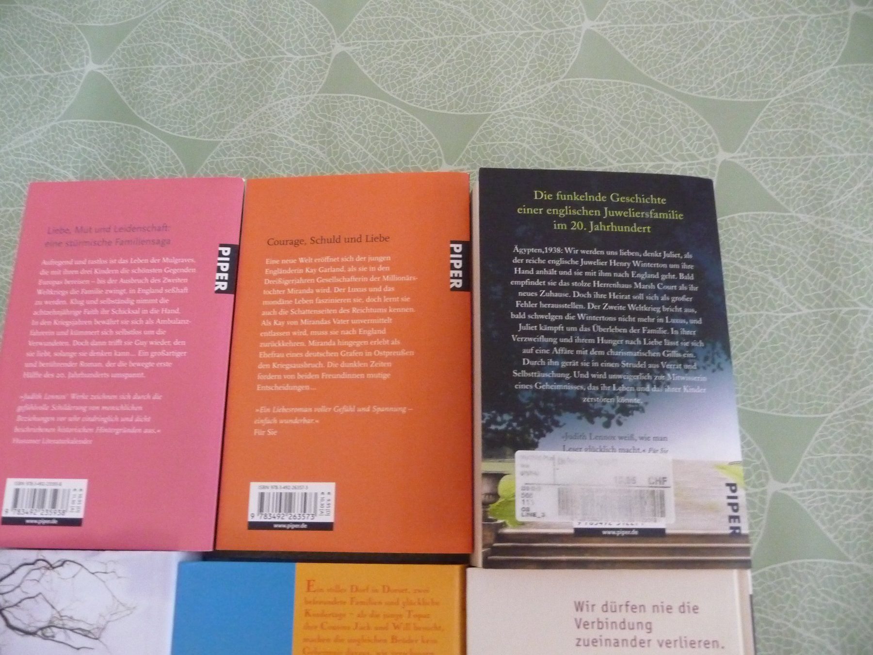 Livres: 6 Romane Judith Lennox – D'occasion à Kirchberg BE par lavendel02 2