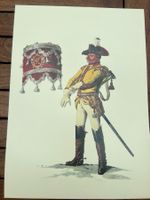 Curassier prince de Prusse, belle gravure ancienne!