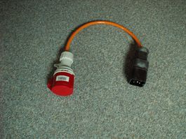 Kabel Stecker J15 5pol. /CEE16 5pol.