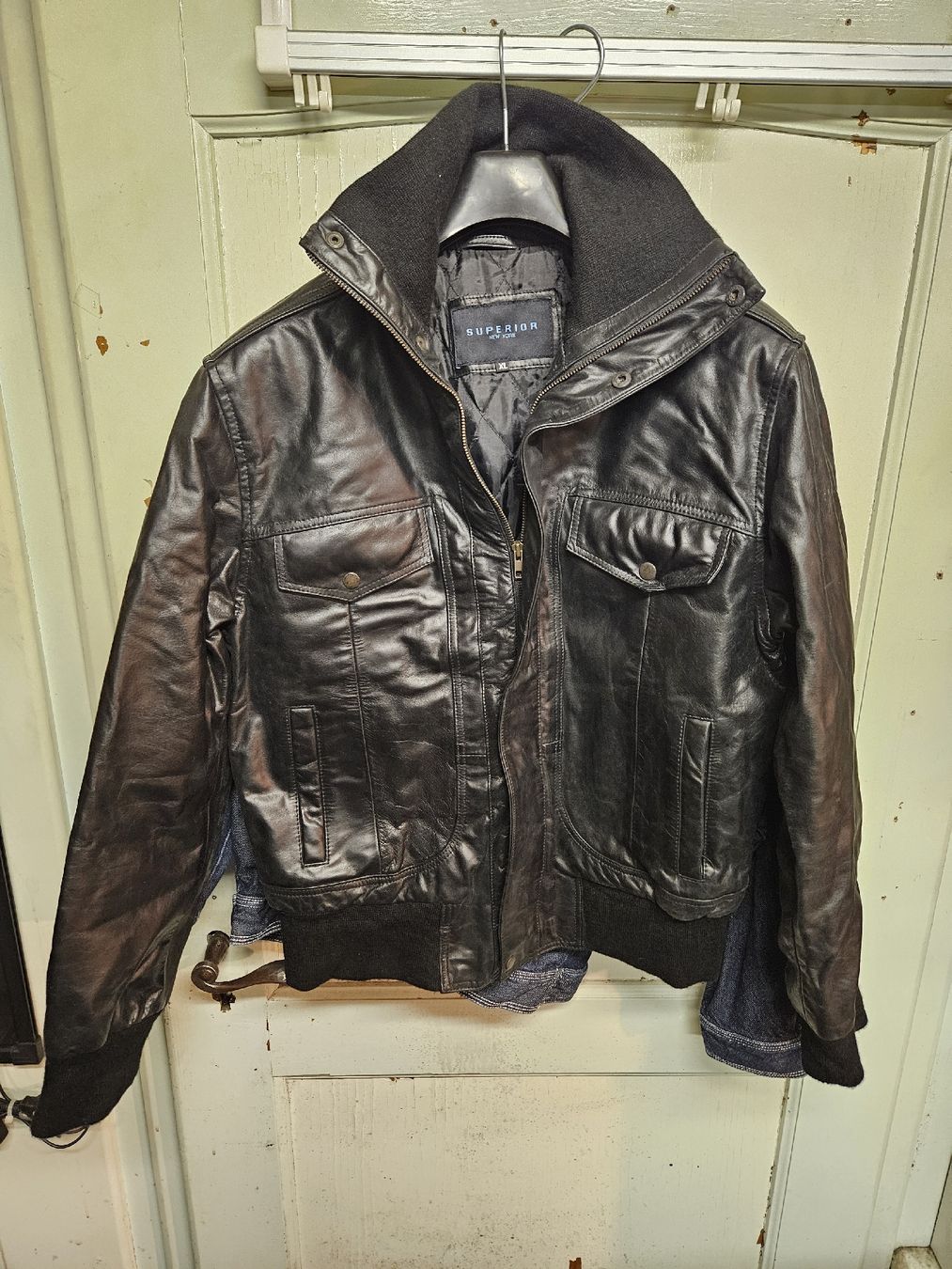 Jacken: Echte Lederjacke Superior New York, Gr. XL – Gebraucht aus Oberburg von znas 4