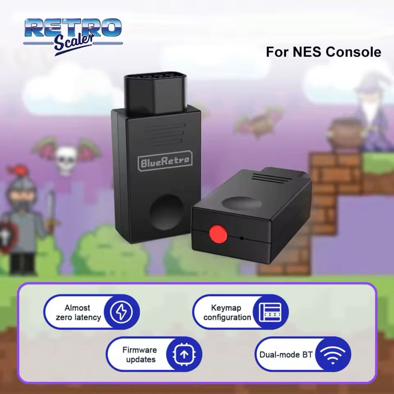 Controller: BlueRetro NES Bluetooth Adapter – Nuovo (secondo la descrizione) da Oftringen venduto da RetroMister 1