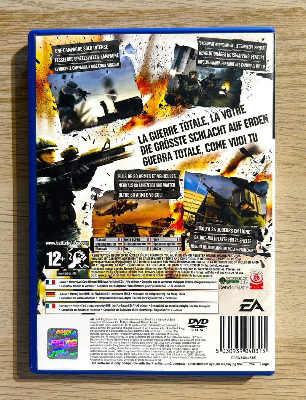 Sony Giochi: Battlefield 2: Modern Combat PS2 – Usato da St. Gallen venduto da Alpine.Arcade 1