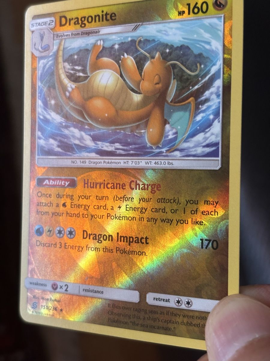 Pokémon Carte collezionabili: Carte Pokémon DRAGONITE RARE  – Nuovo (secondo la descrizione) da lausanne venduto da helderj 1