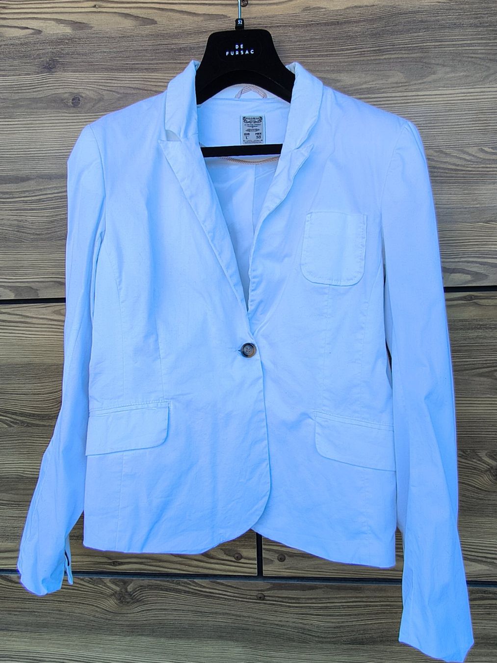 Pull&Bear Jacken: Veste blanche pour femme Pull & Bear, taille L - Neuve – Neu (gemäss Beschreibung) aus Genève von Brachiopode 6
