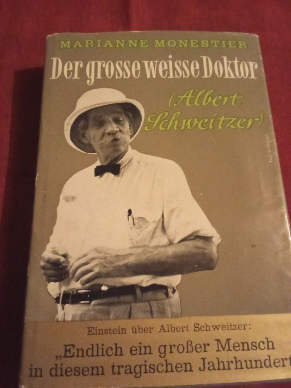 Libri: Marianne Monestier - Der grosse weisse Doktor – Usato da Remetschwil venduto da Privatflohmi