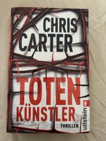 Chris Carter Totenkünstler Thriller Buch guter Zustand