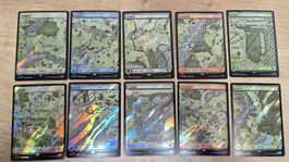 MTG: Lord of the Rings Full Art Manas - SURGE FOIL
