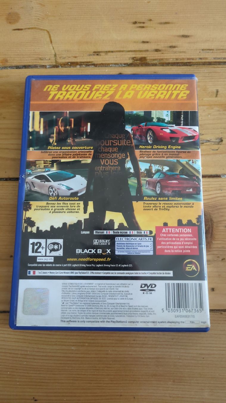 Spiele: PlayStation 2 Need for Speed Undercover – Gebraucht aus Genève von ims1 2