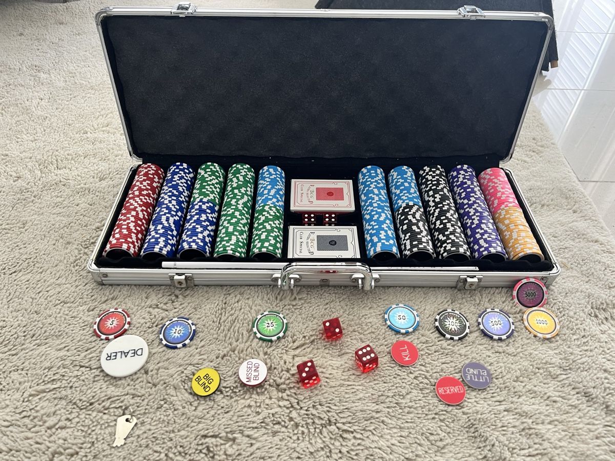 Giochi: Poker Set im Alukoffer – Nuovo (secondo la descrizione) da Baar venduto da den_6qzs