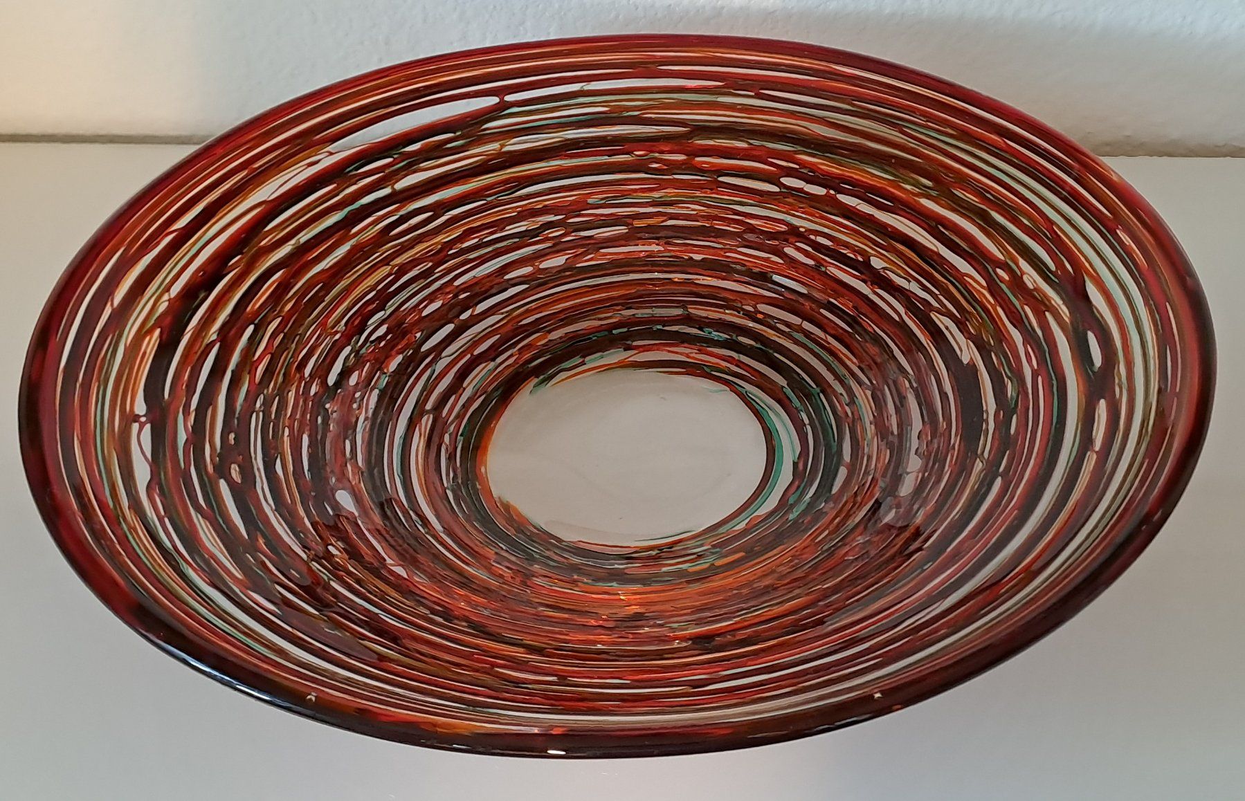 Murano Bicchieri: Wunderschöne Muranoglas-Schale von Sergio Costantini – Usato da Wallisellen venduto da chanel007 1