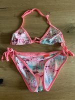 Bikini Kinder Grösse 152 Flamingo Muster pink neu