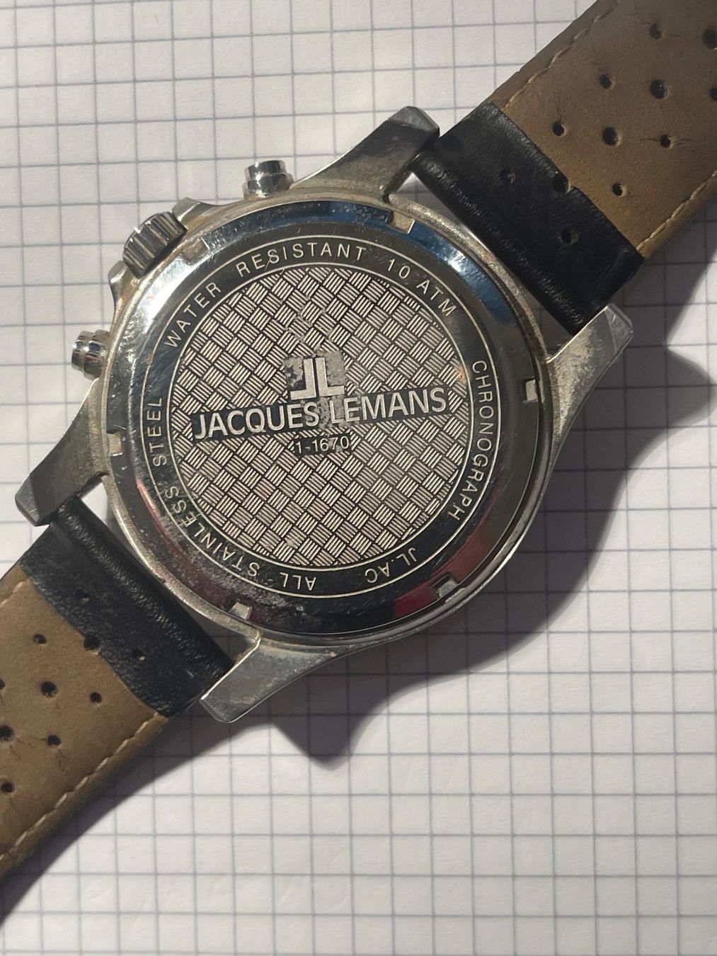Jacques Lemans Orologi: Jacques Lemans Herren Uhr – Usato da Binningen venduto da Raymanfisch 2